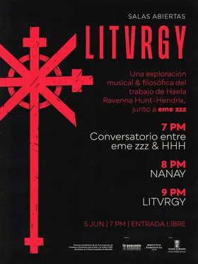 Cartel de Litvrgy en La Pascasia, Medellín, 5 de junio de 2026