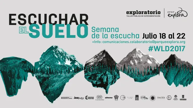 Escuchar el suelo póster para la Semana de la Escucha 2017
